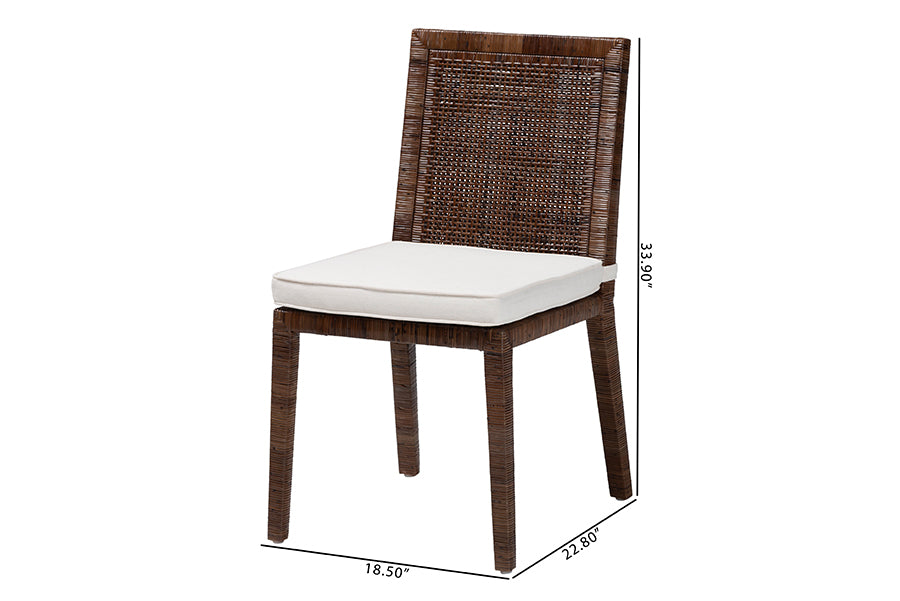 Bali & Pari Sofia Rattan Dining Chair