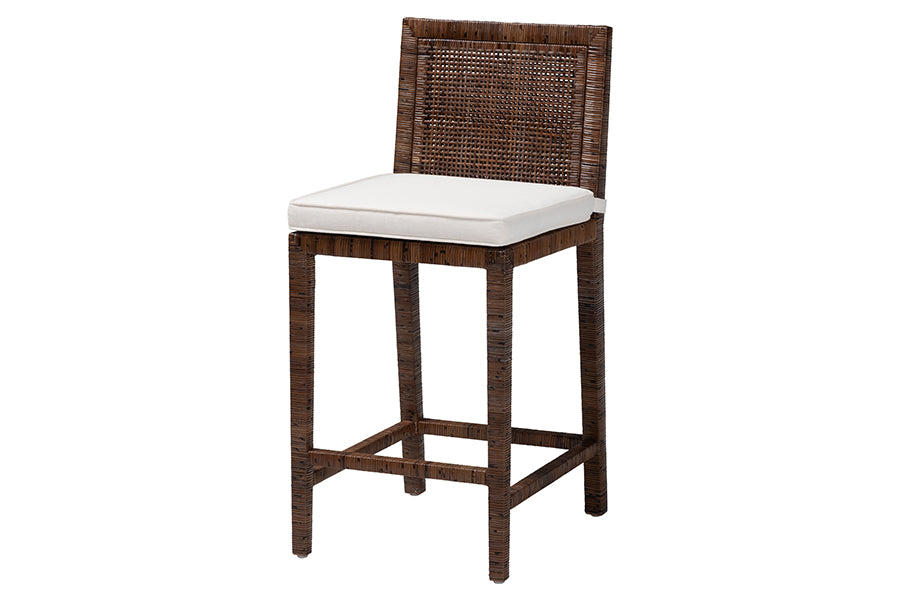 Bali & Pari Sofia Rattan Counter Stool