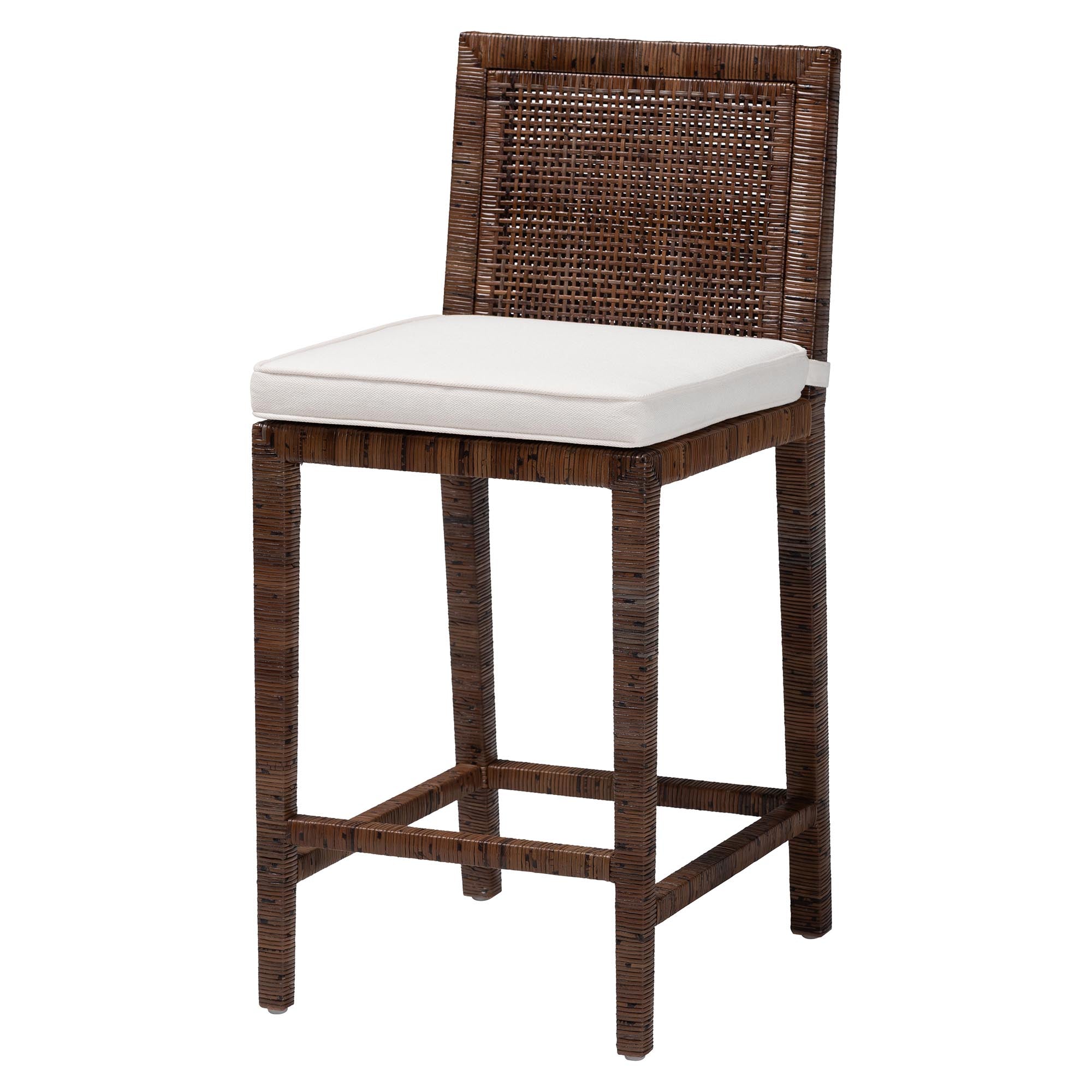 Bali & Pari Sofia Rattan Counter Stool