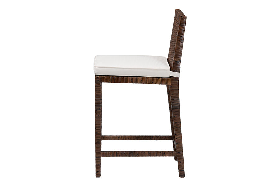 Bali & Pari Sofia Rattan Counter Stool