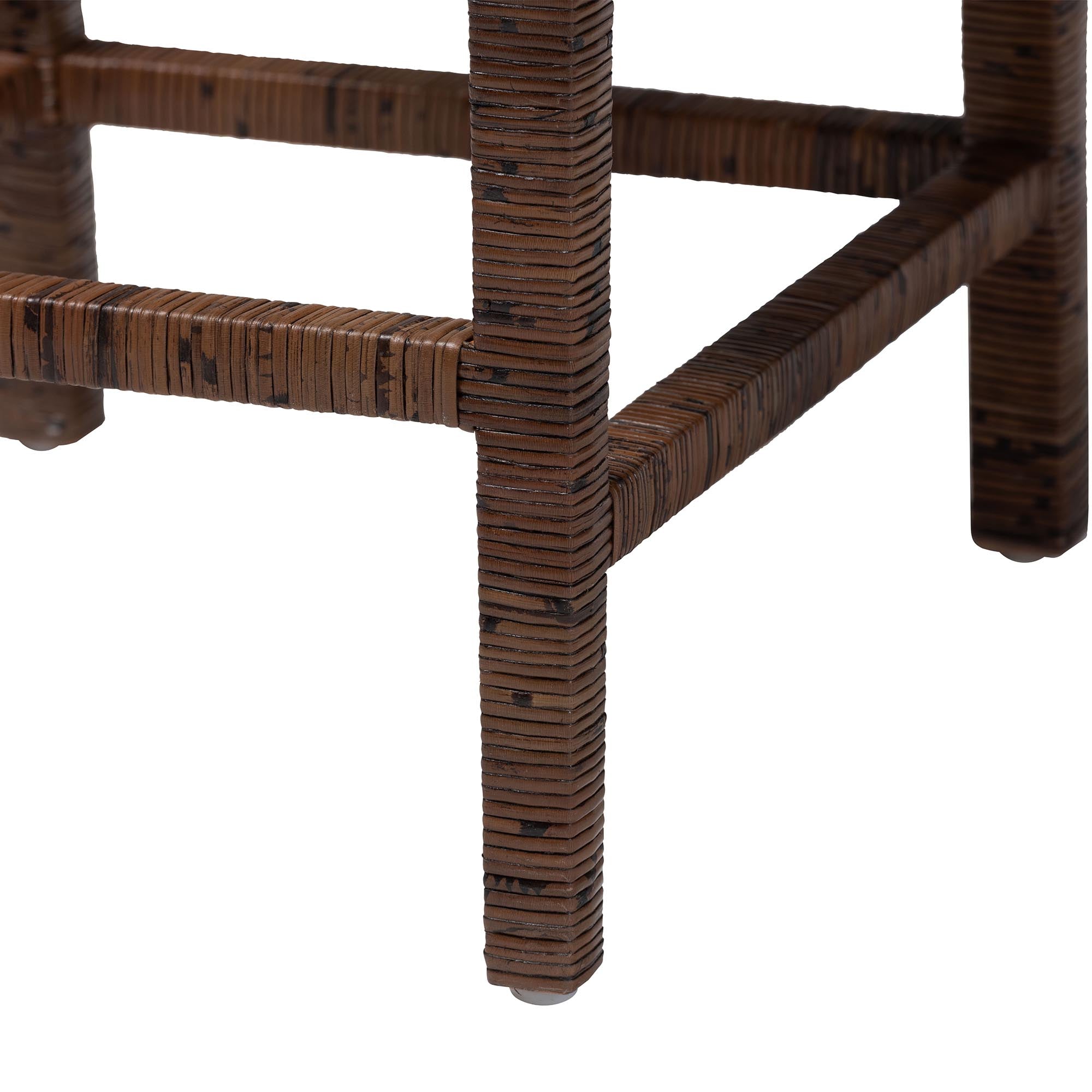 Bali & Pari Sofia Rattan Counter Stool