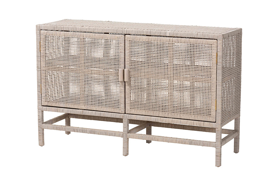 Bali & Pari Vivan Rattan Storage Cabinet