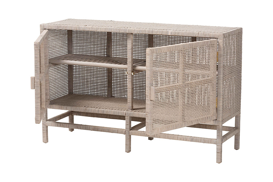 Bali & Pari Vivan Rattan Storage Cabinet