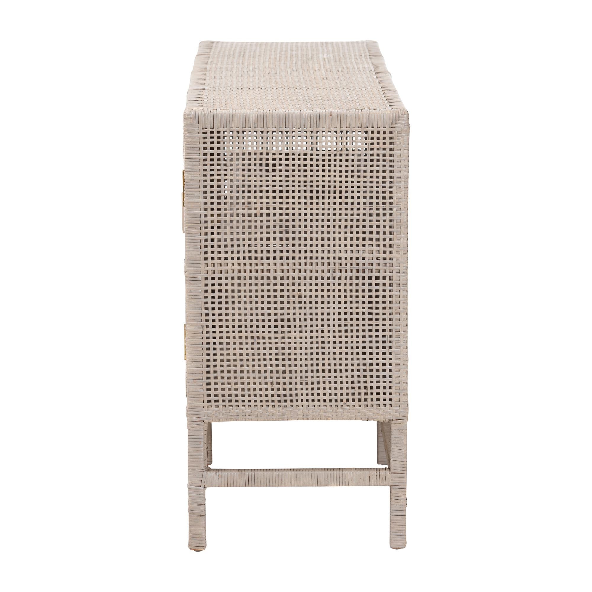 Bali & Pari Vivan Rattan Storage Cabinet