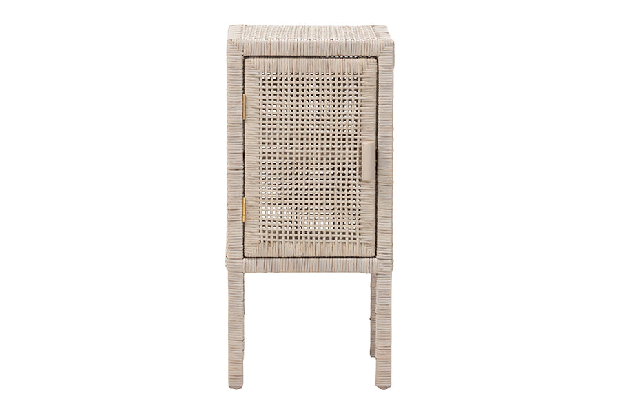 Bali & Pari Vivan Rattan Nightstand