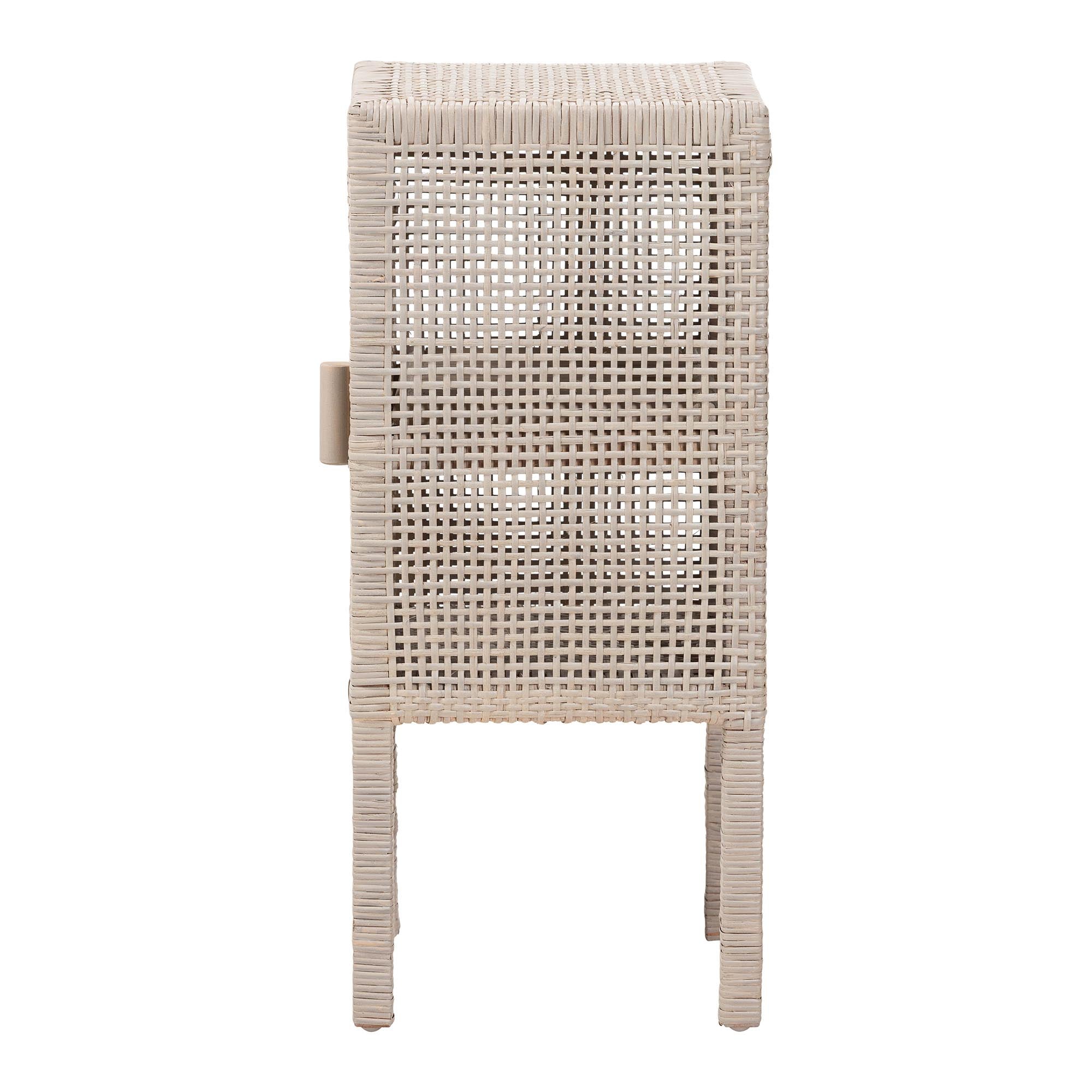 Bali & Pari Vivan Rattan Nightstand