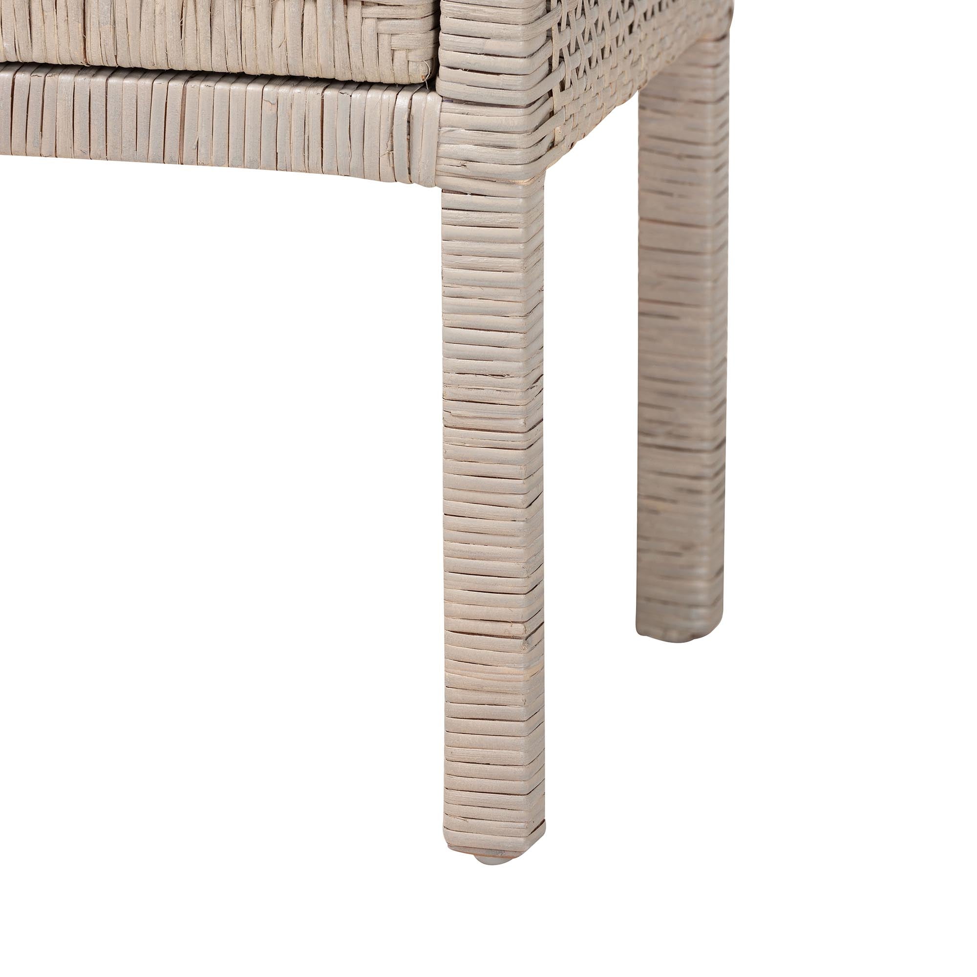 Bali & Pari Vivan Rattan Nightstand