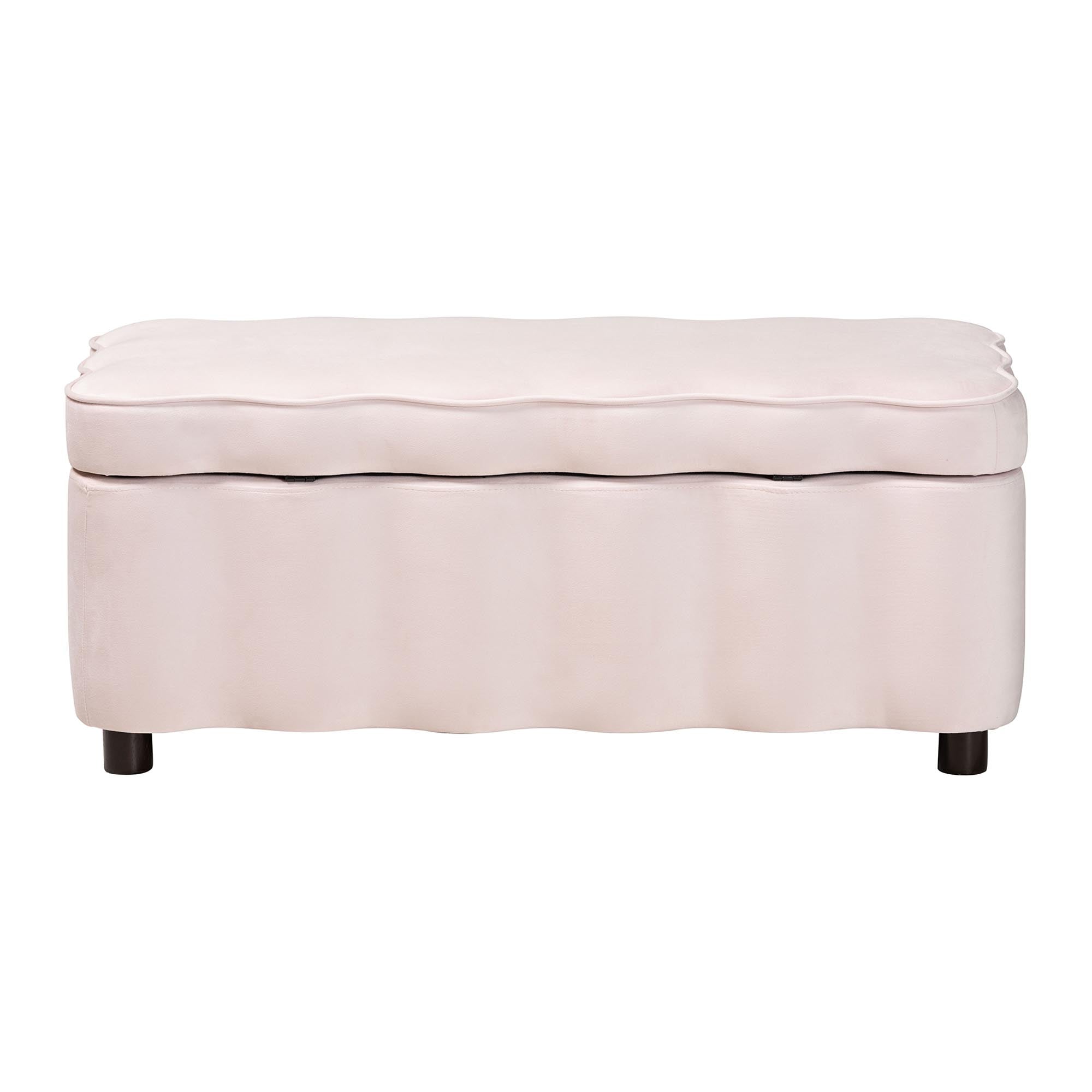 Paulina Velvet Storage Bench