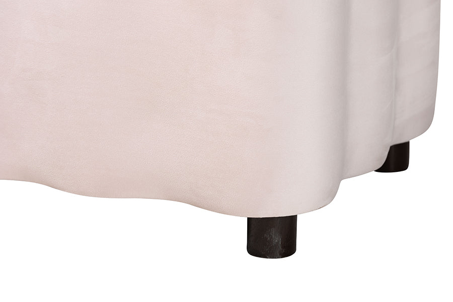 Paulina Velvet Storage Bench
