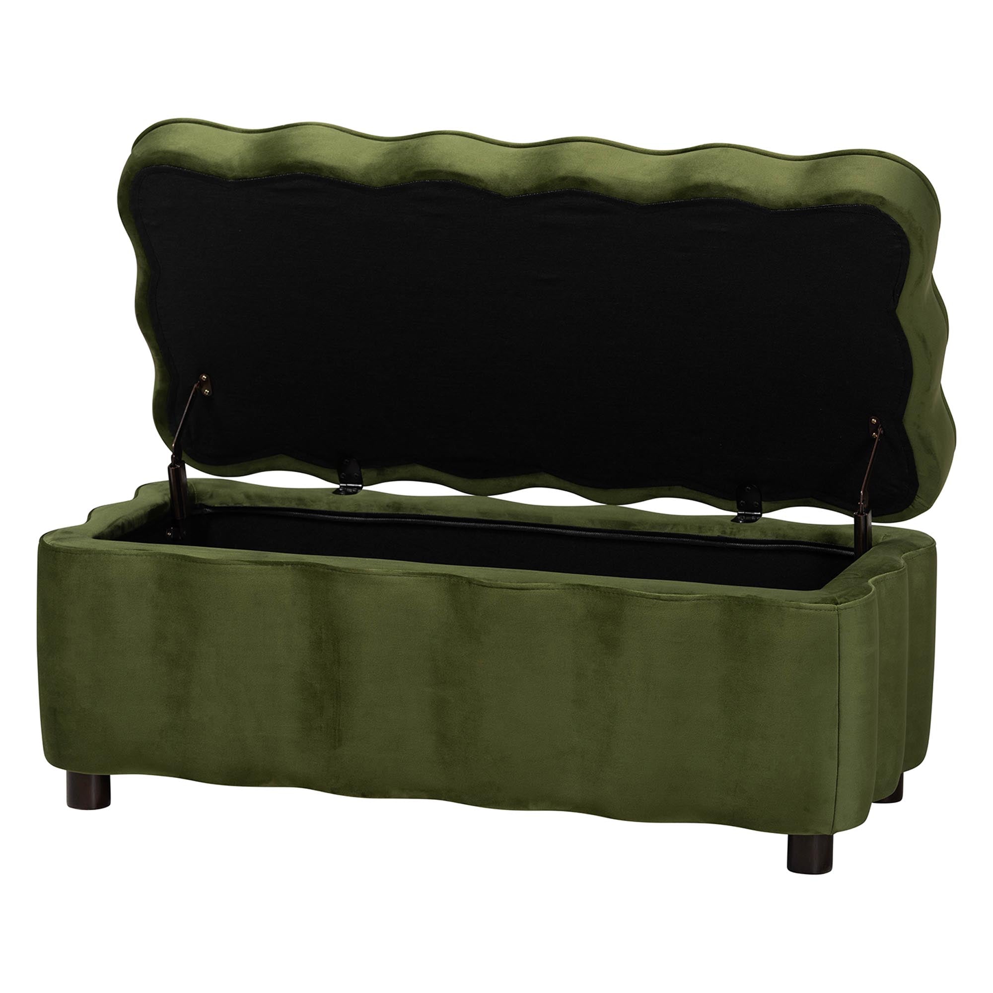Paulina Velvet Storage Bench