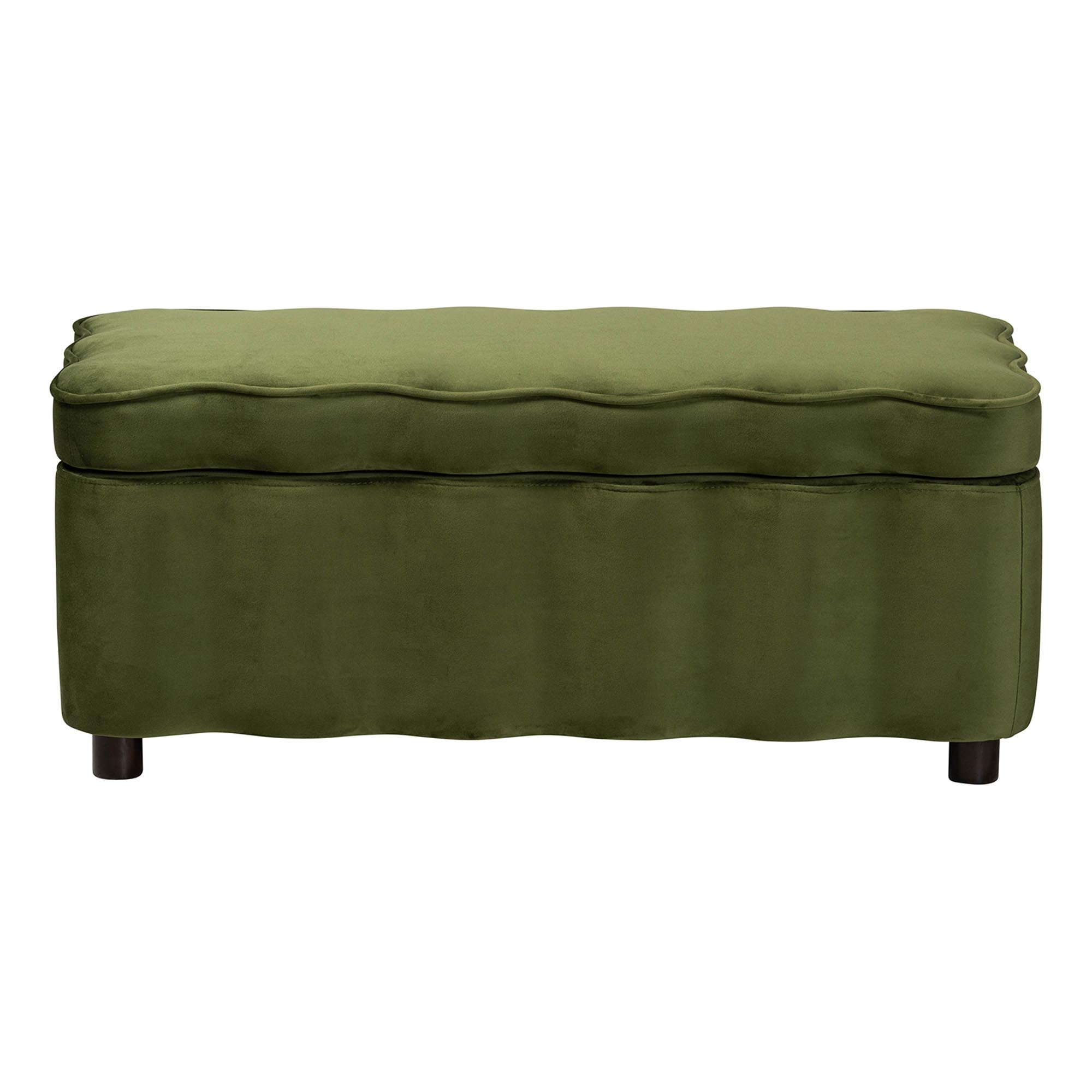 Paulina Velvet Storage Bench