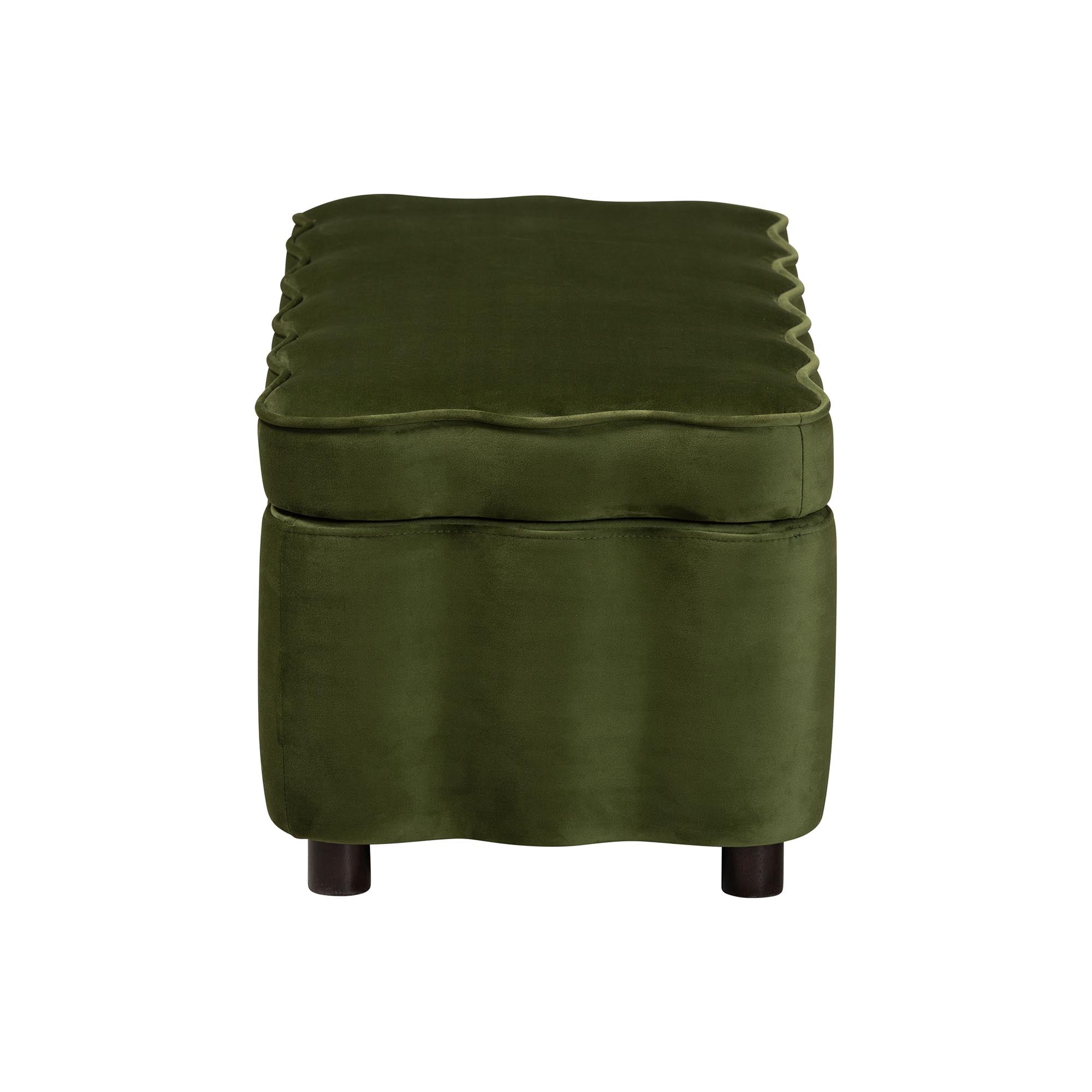 Paulina Velvet Storage Bench