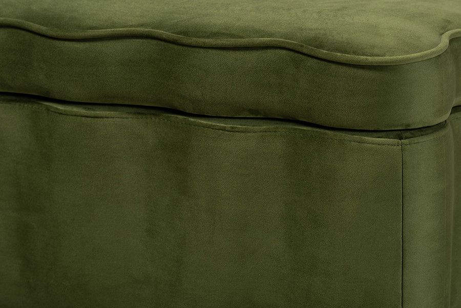 Paulina Velvet Storage Bench