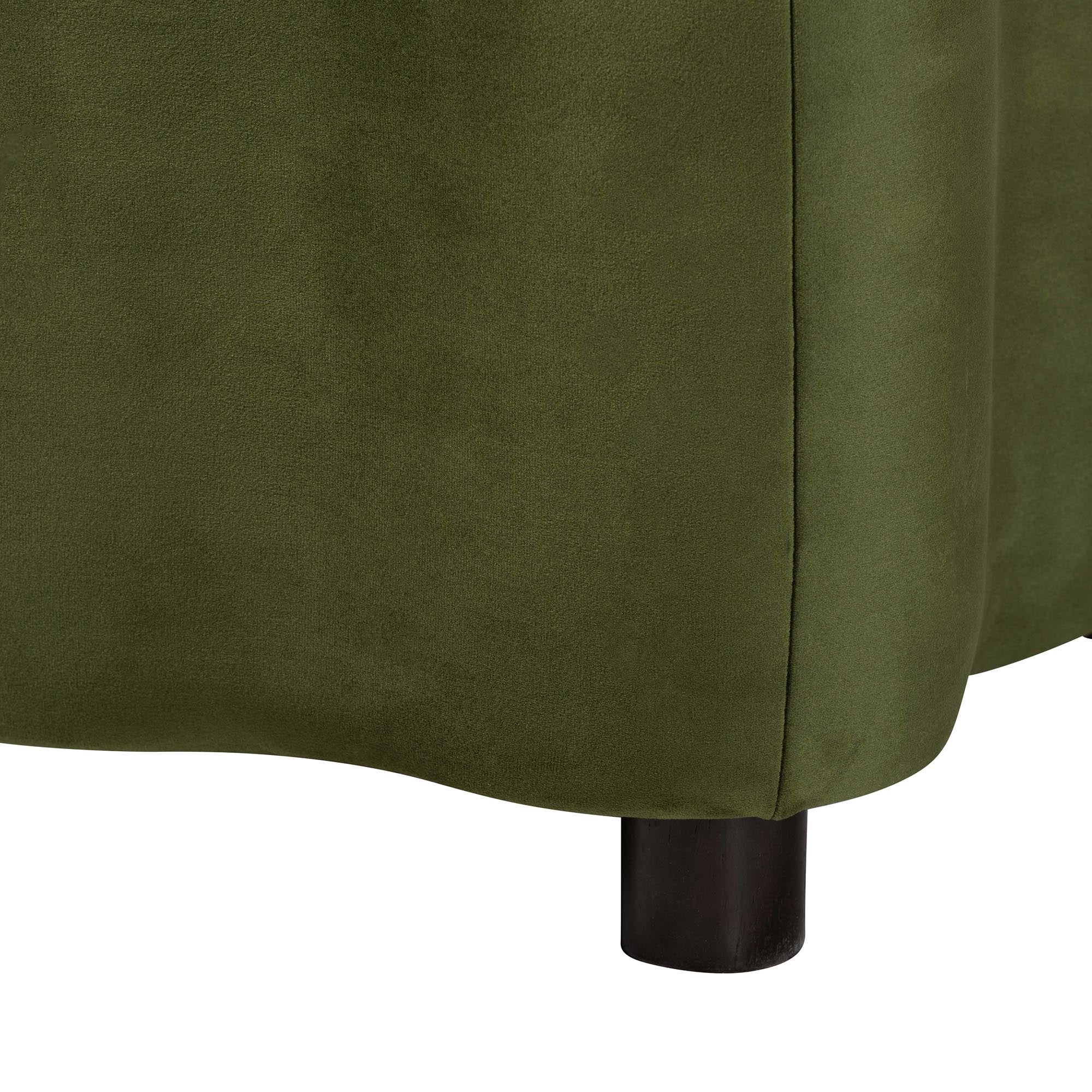 Paulina Velvet Storage Bench