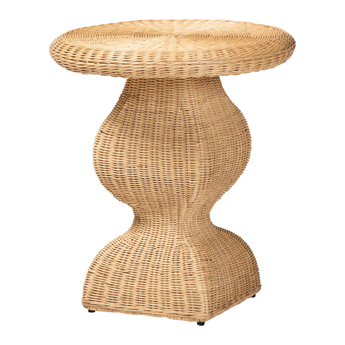 Bali & Pari Hideo Rattan End Table