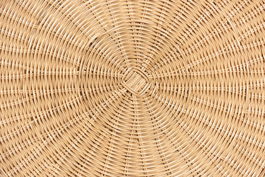 Bali & Pari Hideo Rattan End Table