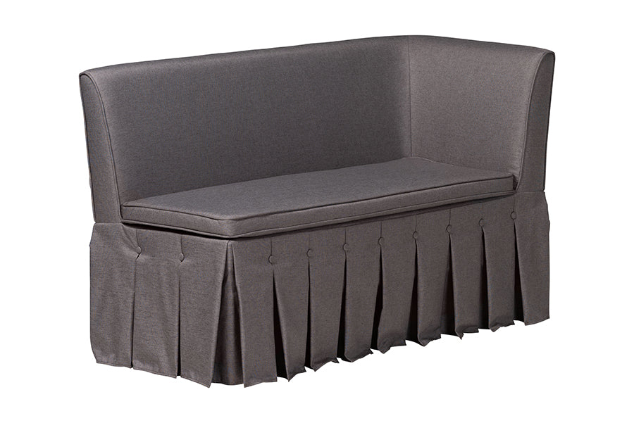 Reginald 3-Piece Fabric Upholstered Dining Nook Set