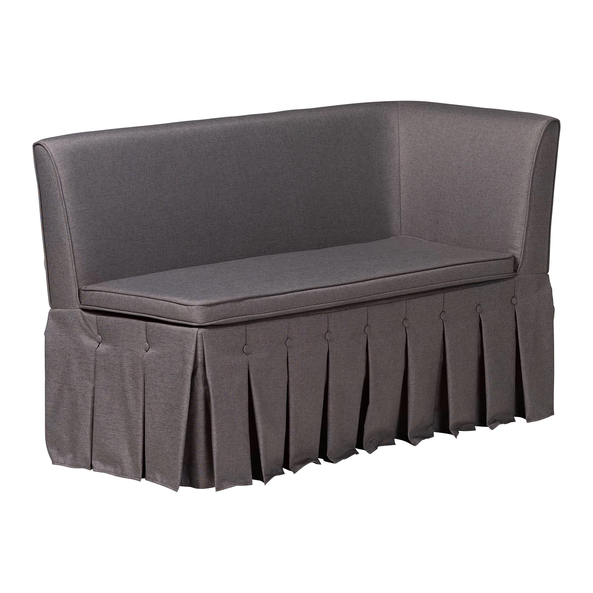 Reuben 3-Piece Fabric Upholstered Dining Nook Set