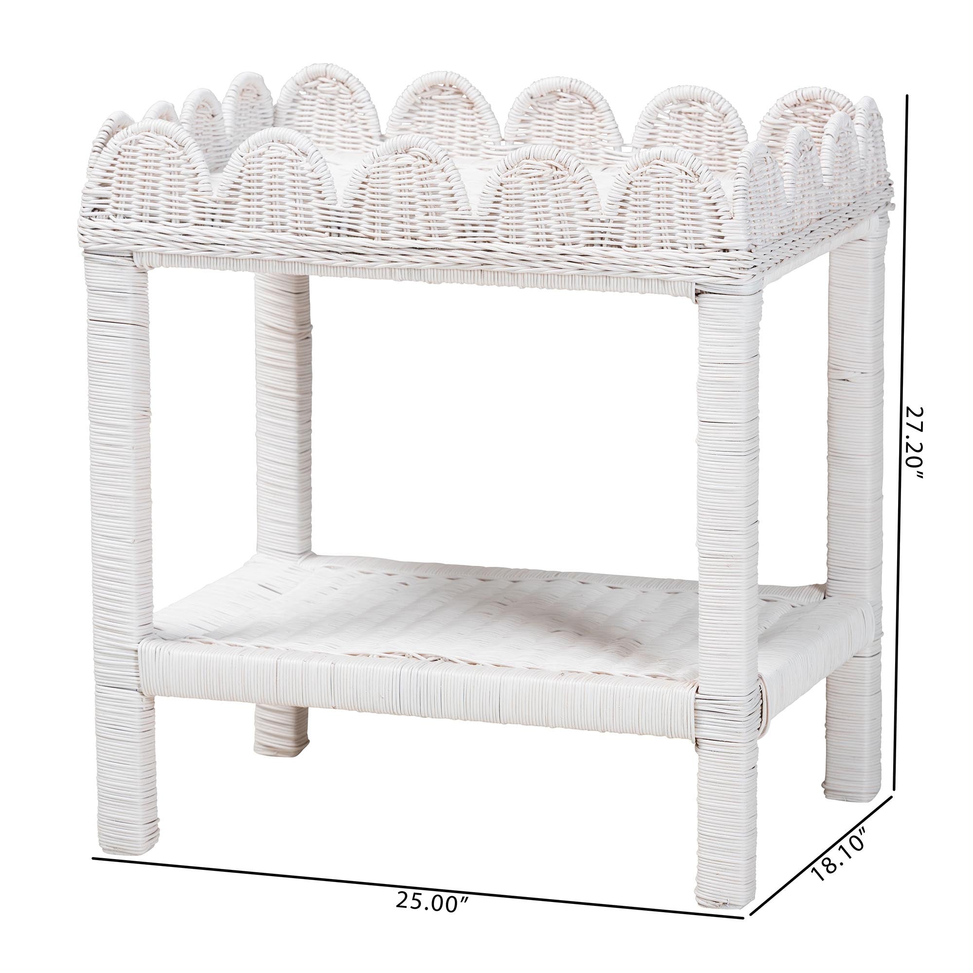 Bali & Pari Sumana Rattan Side Table