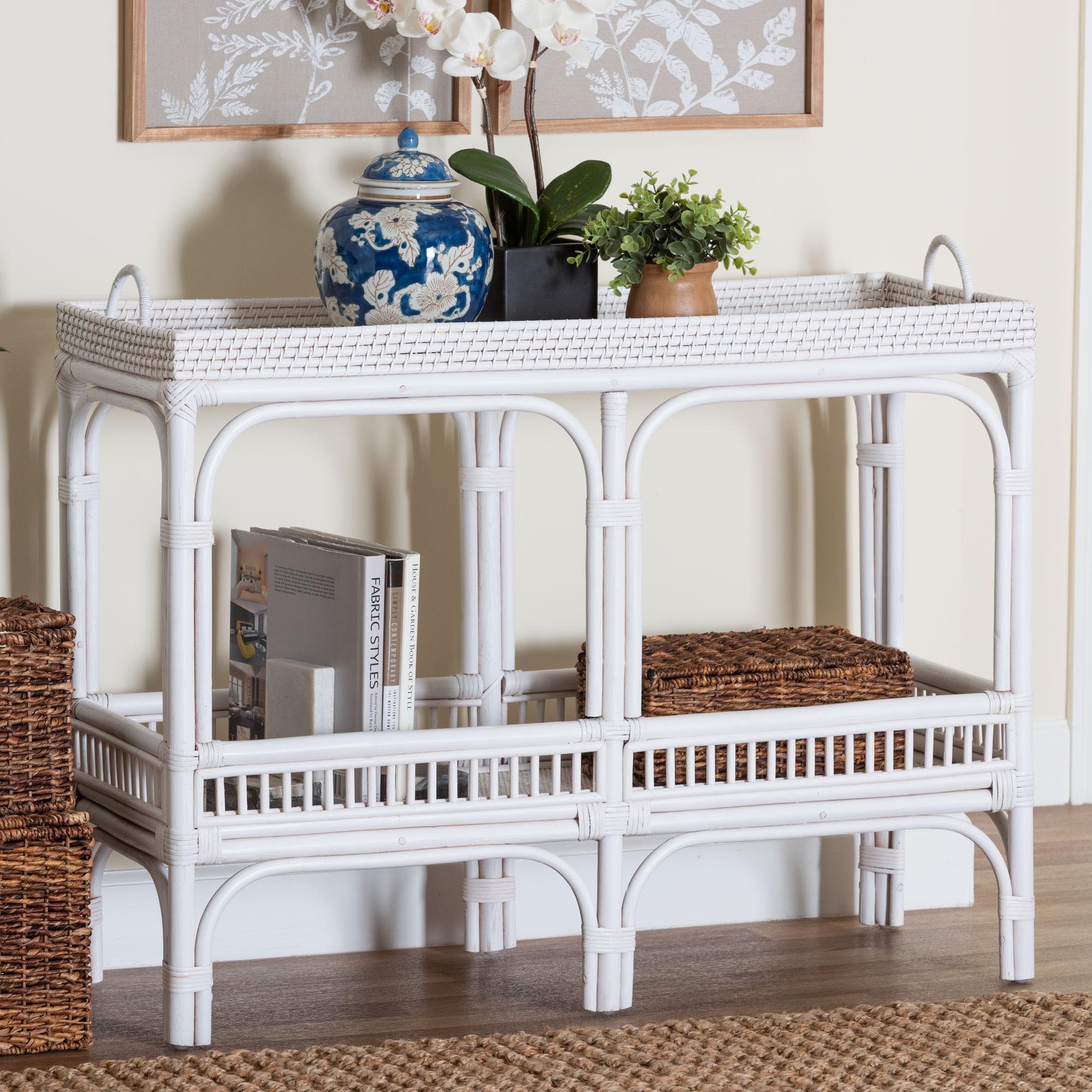 Bali & Pari Lombok Rattan Console Table