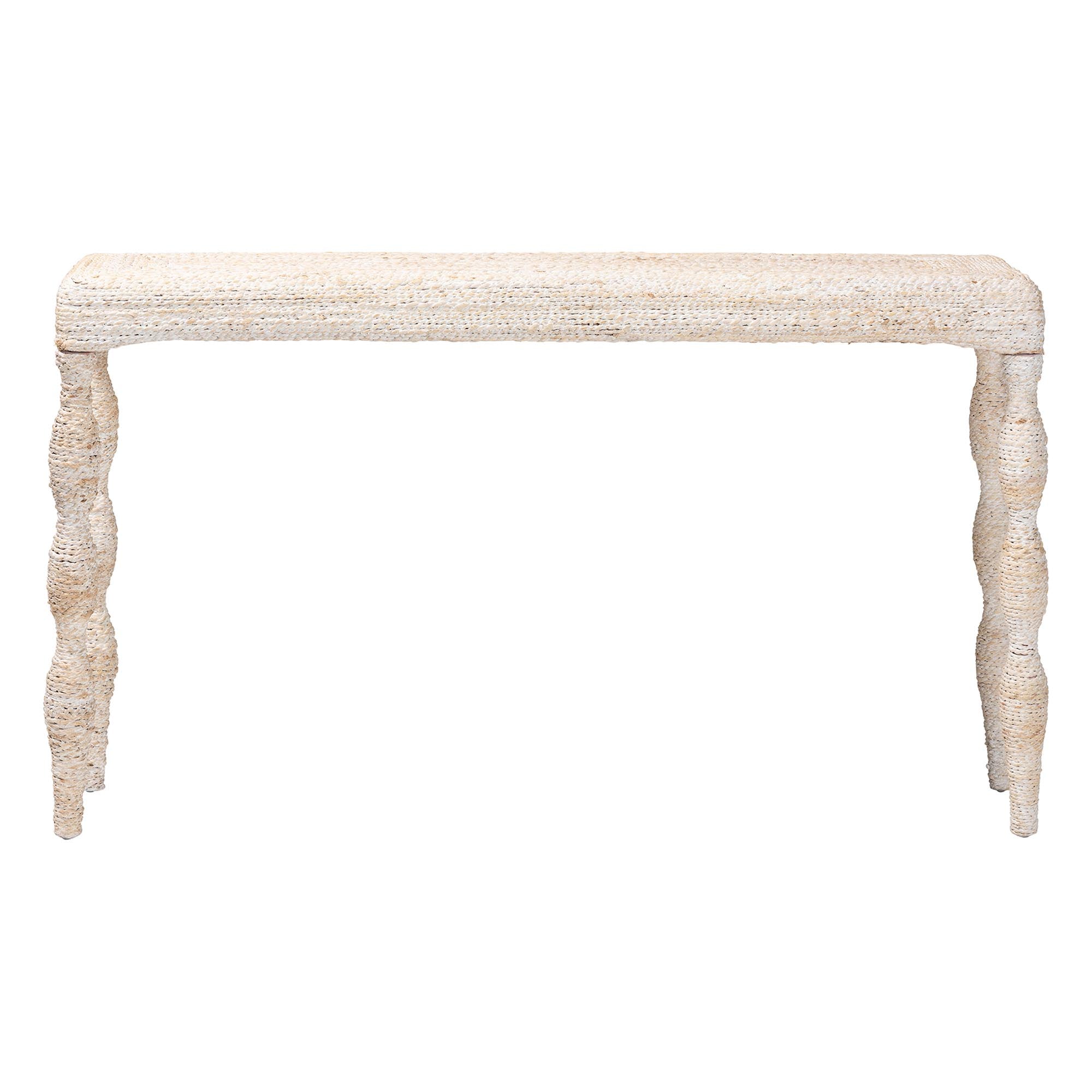 Bali & Pari Lejane Woven Seagrass Console Table