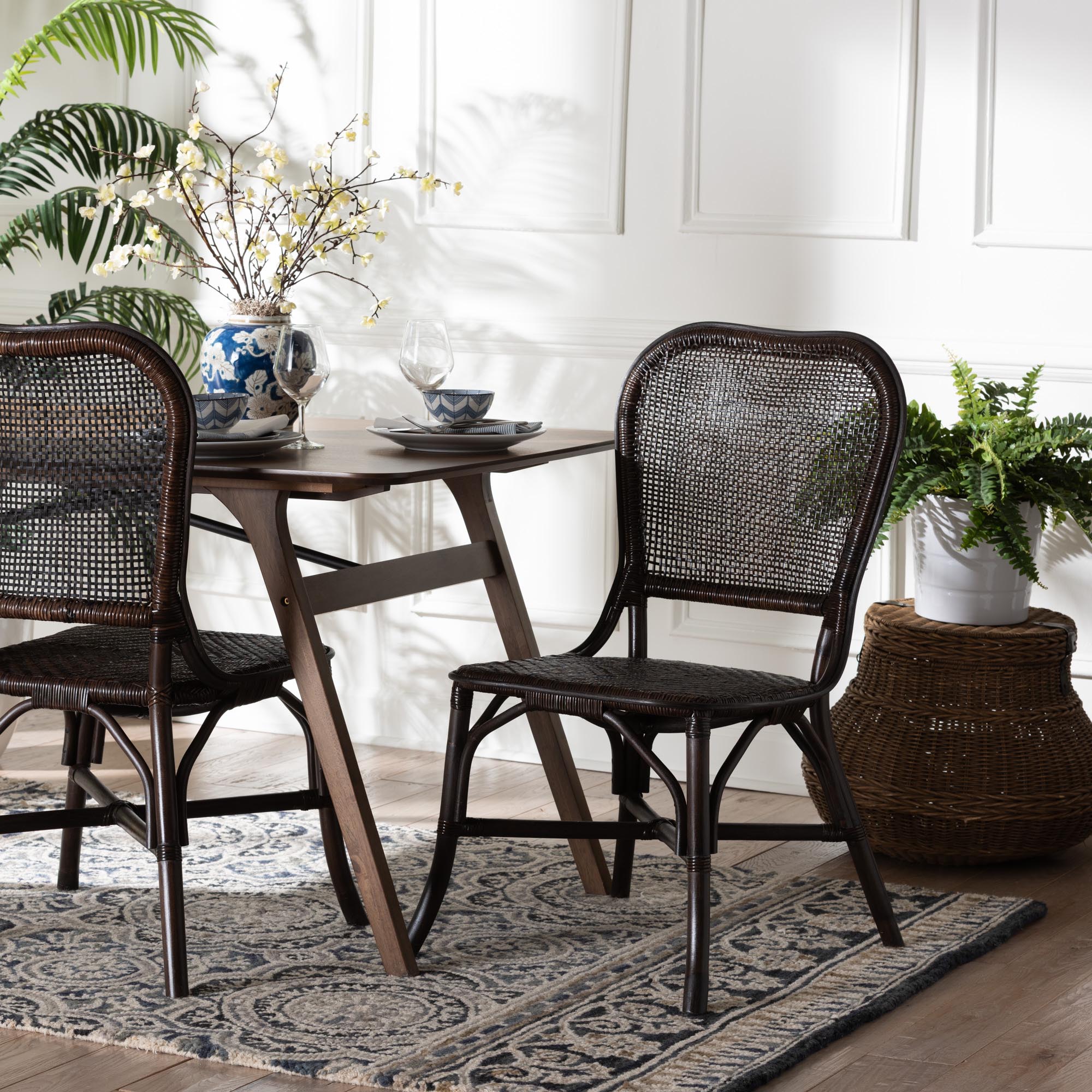 Bali & Pari Irene Rattan Dining Chair