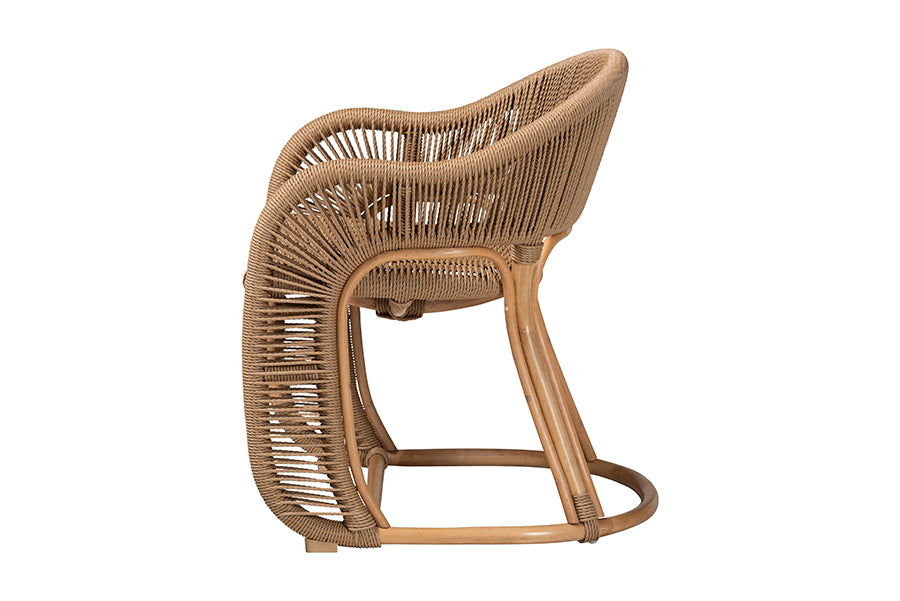 Bali & Pari Isra Rattan Accent Chair