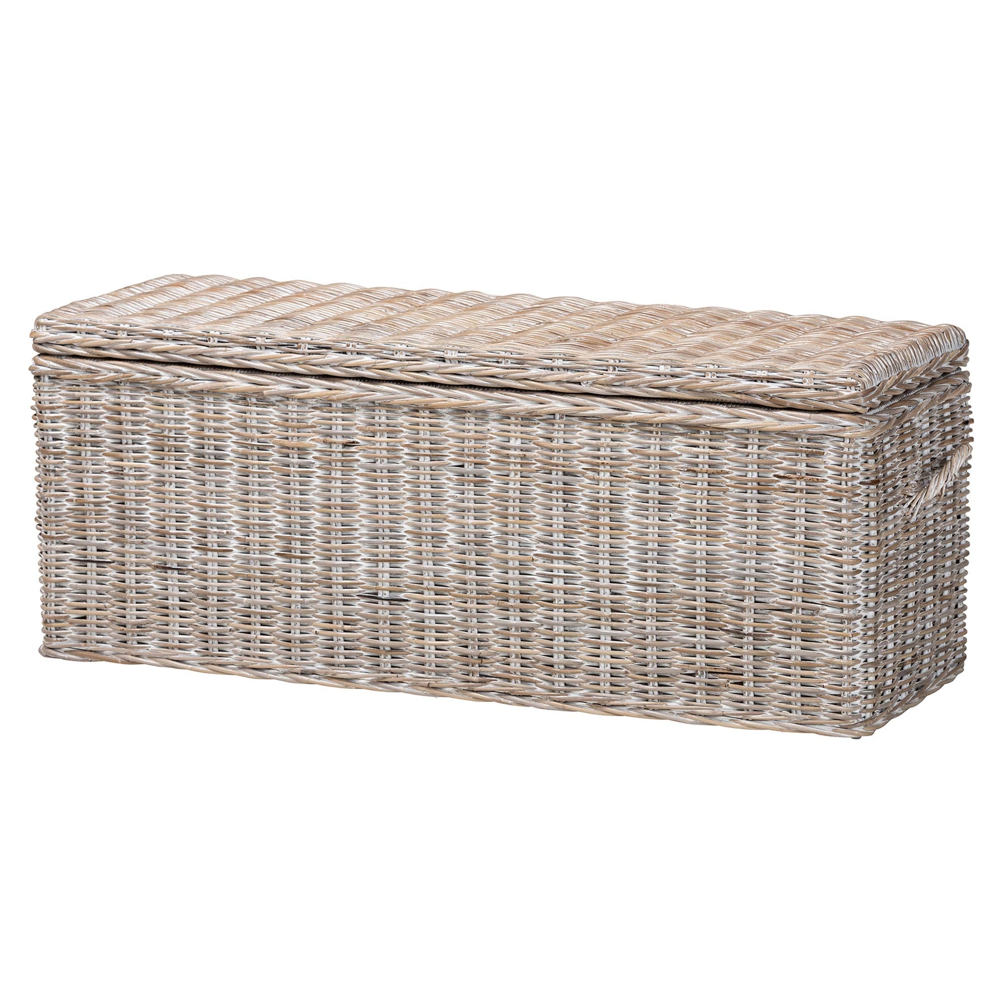 Bali & Pari Clarette Rattan Storage Bench