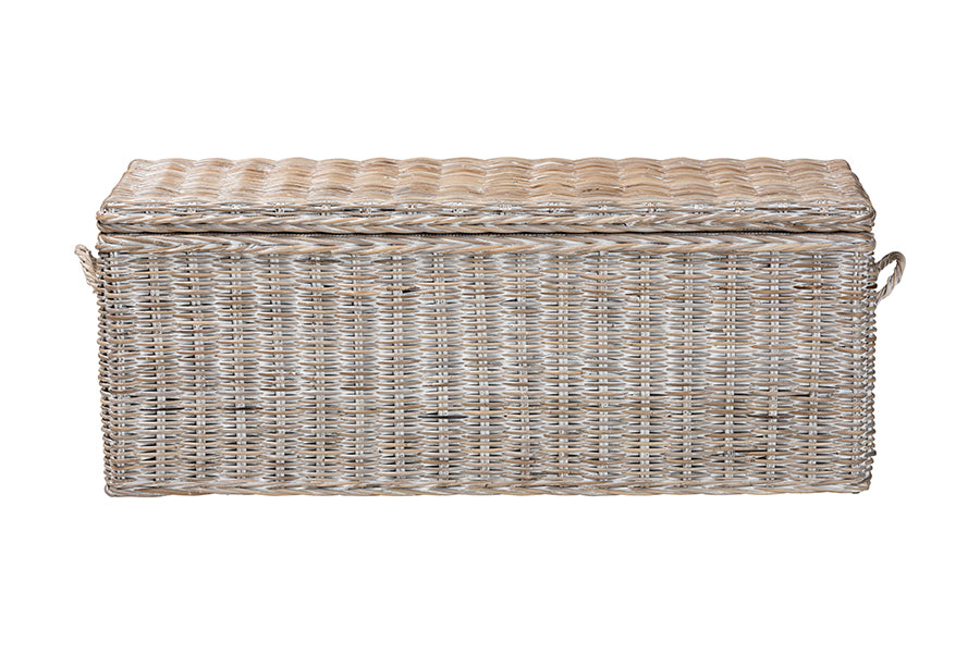 Bali & Pari Clarette Rattan Storage Bench