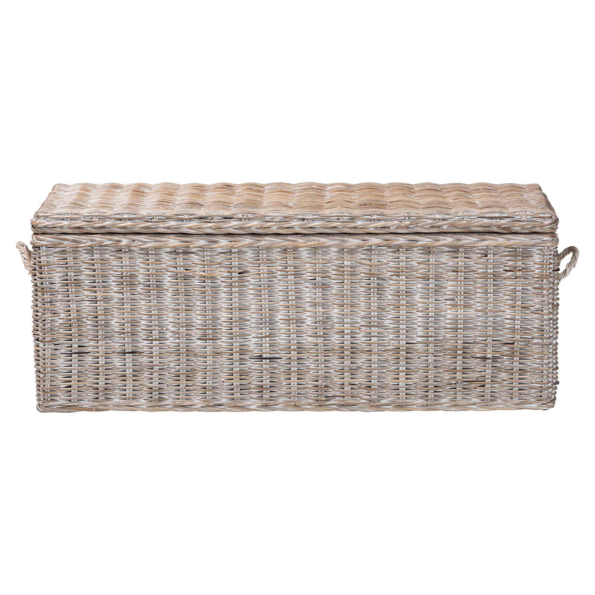 Bali & Pari Clarette Rattan Storage Bench