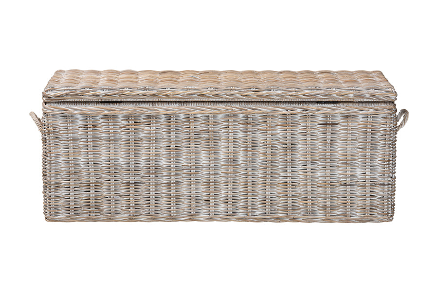 Bali & Pari Clarette Rattan Storage Bench