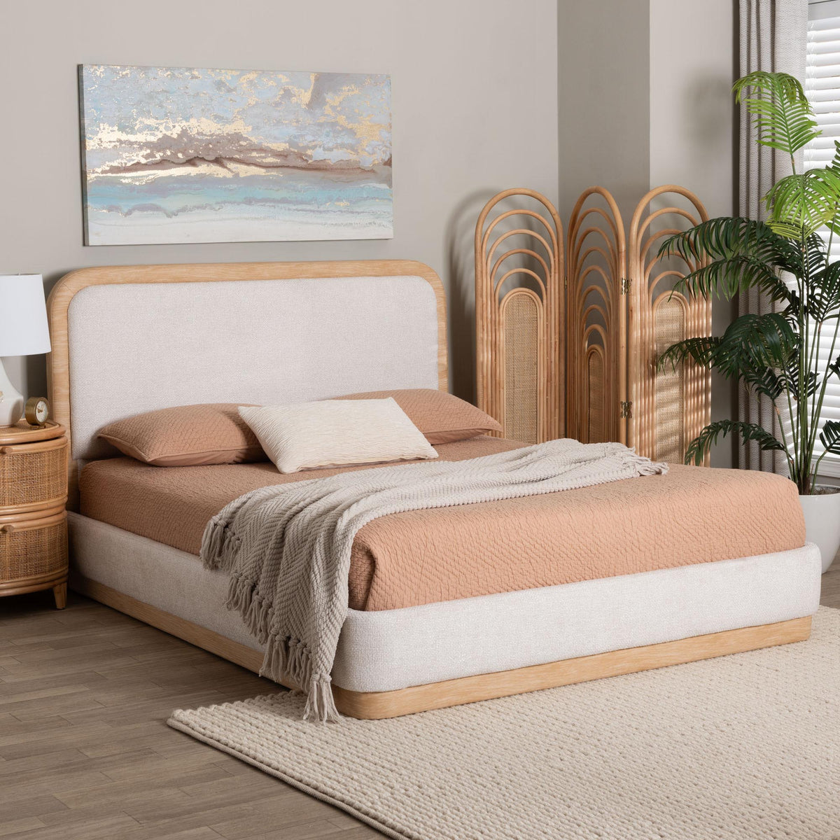 Aiman Upholstered Platform Bed