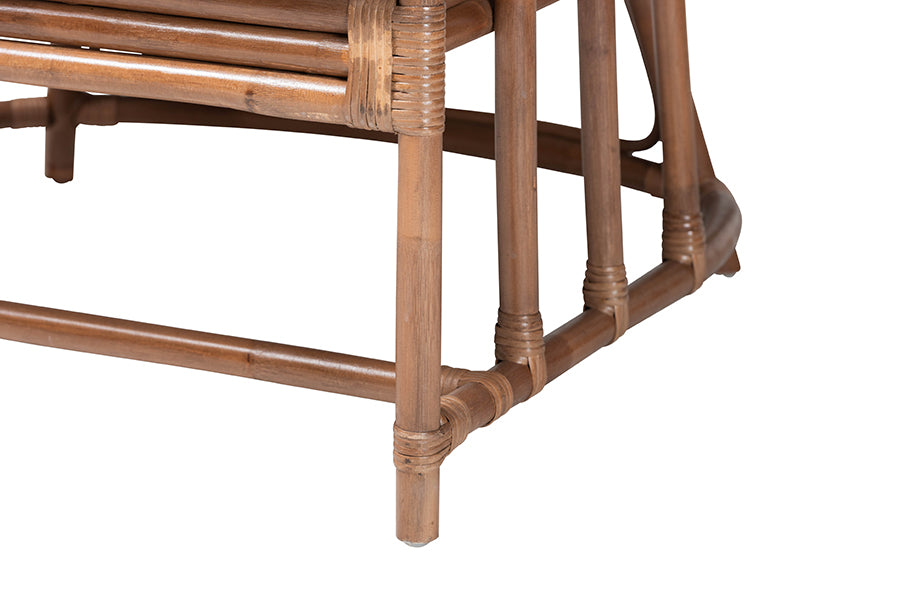 Bali & Pari Stan Rattan Lounge Chair
