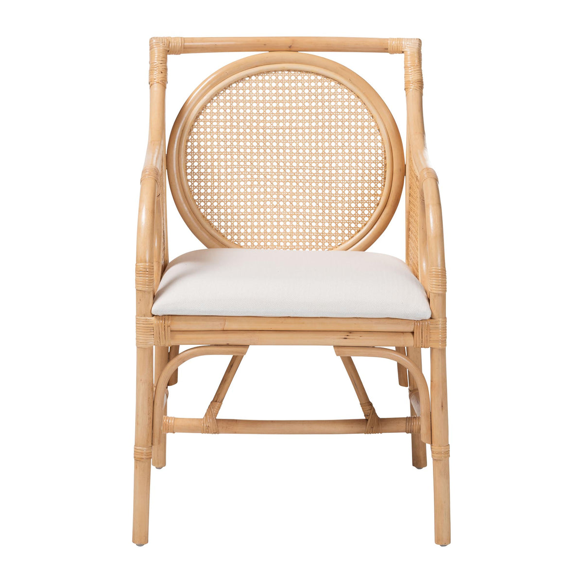 Bali & Pari Matt Rattan Armchair
