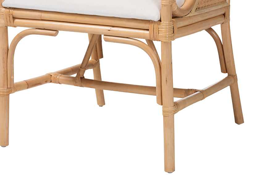 Bali & Pari Matt Rattan Armchair