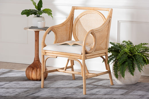 Bali & Pari Matt Rattan Armchair