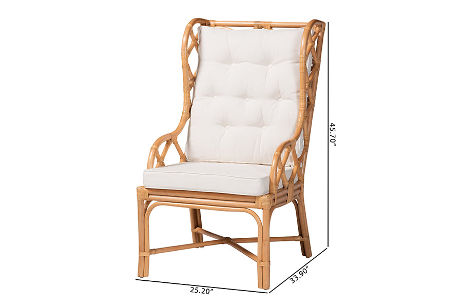 Bali & Pari Todd Rattan Armchair