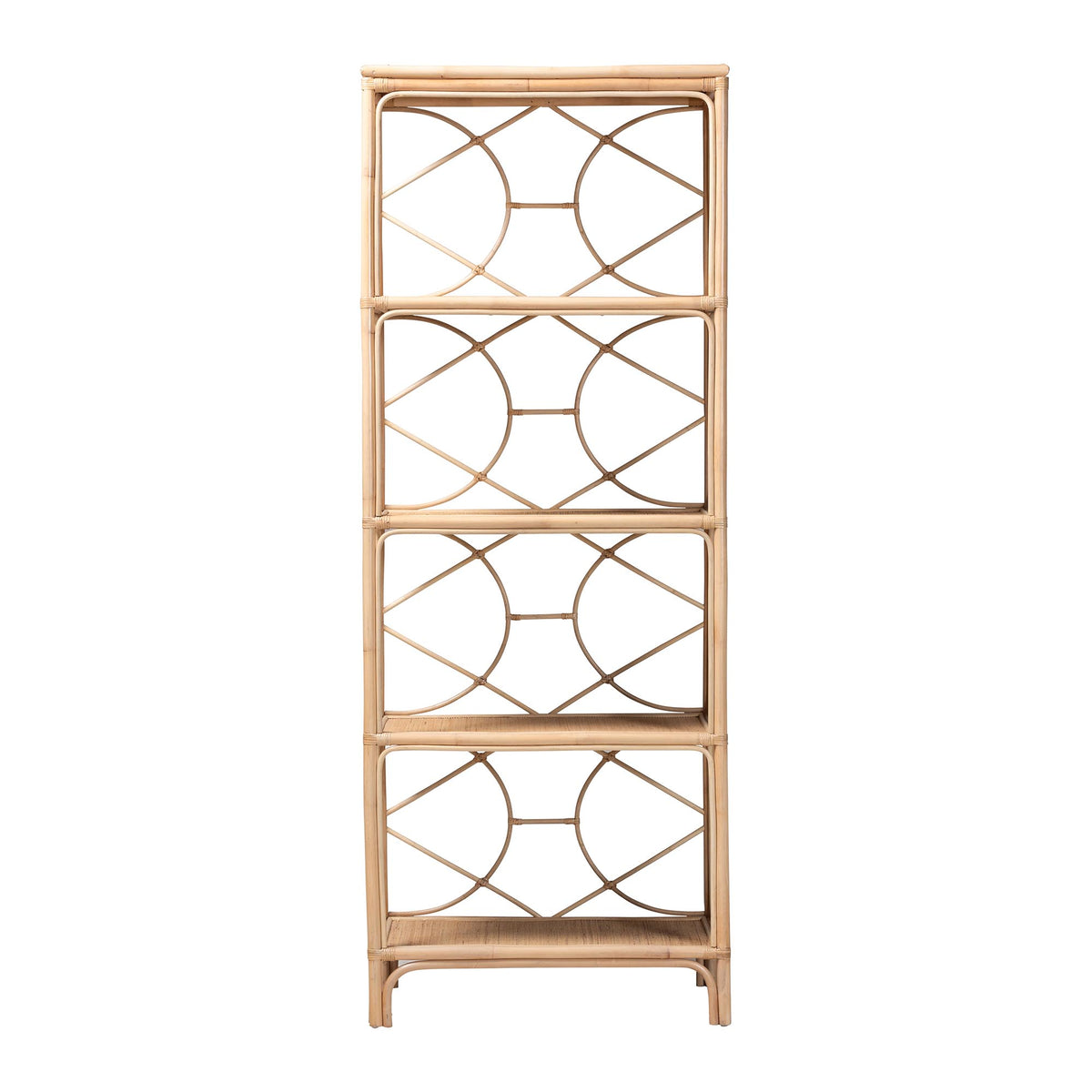 Bali & Pari Alger Rattan 5-Tier Display Shelf