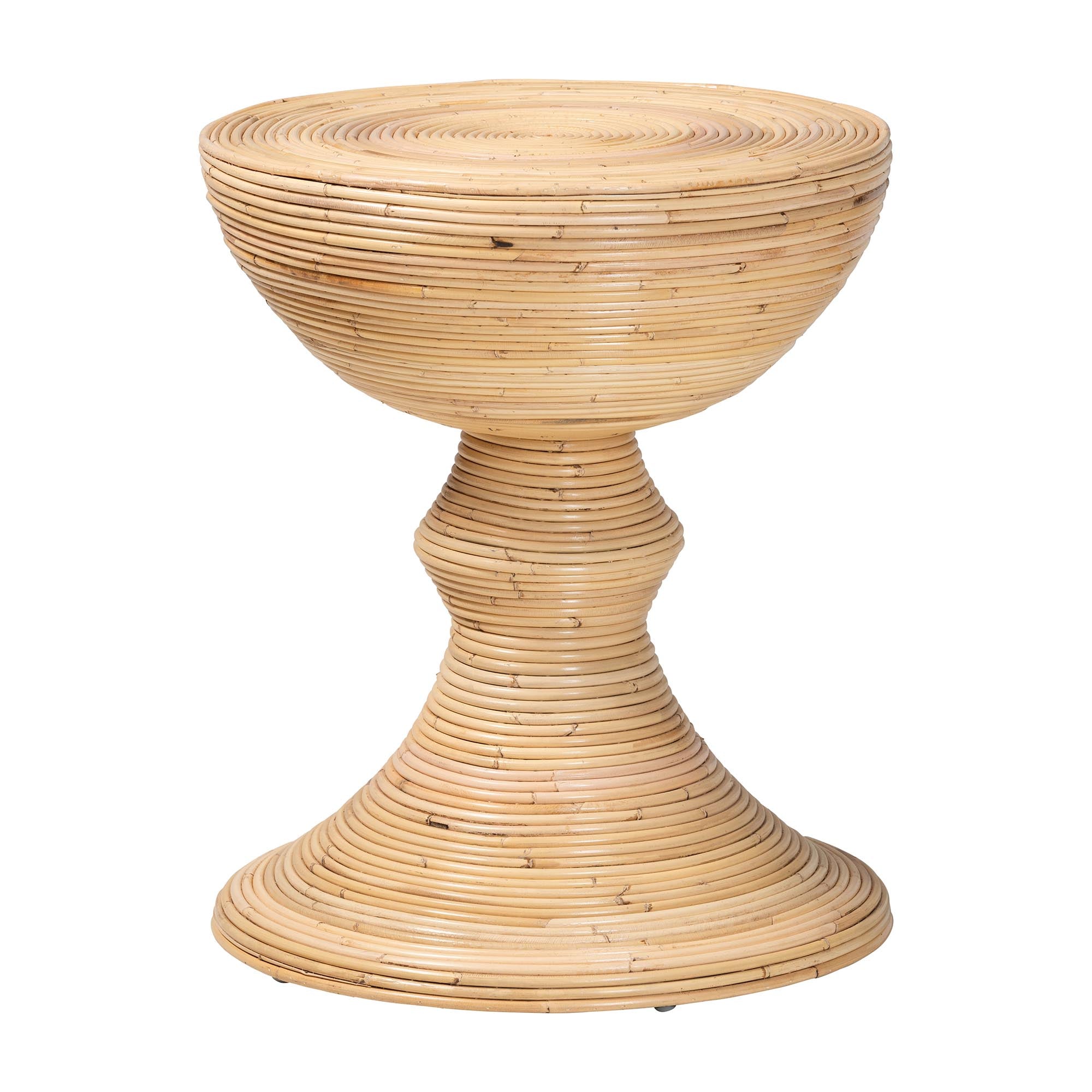 Bali & Pari Brookwood Rattan End Table
