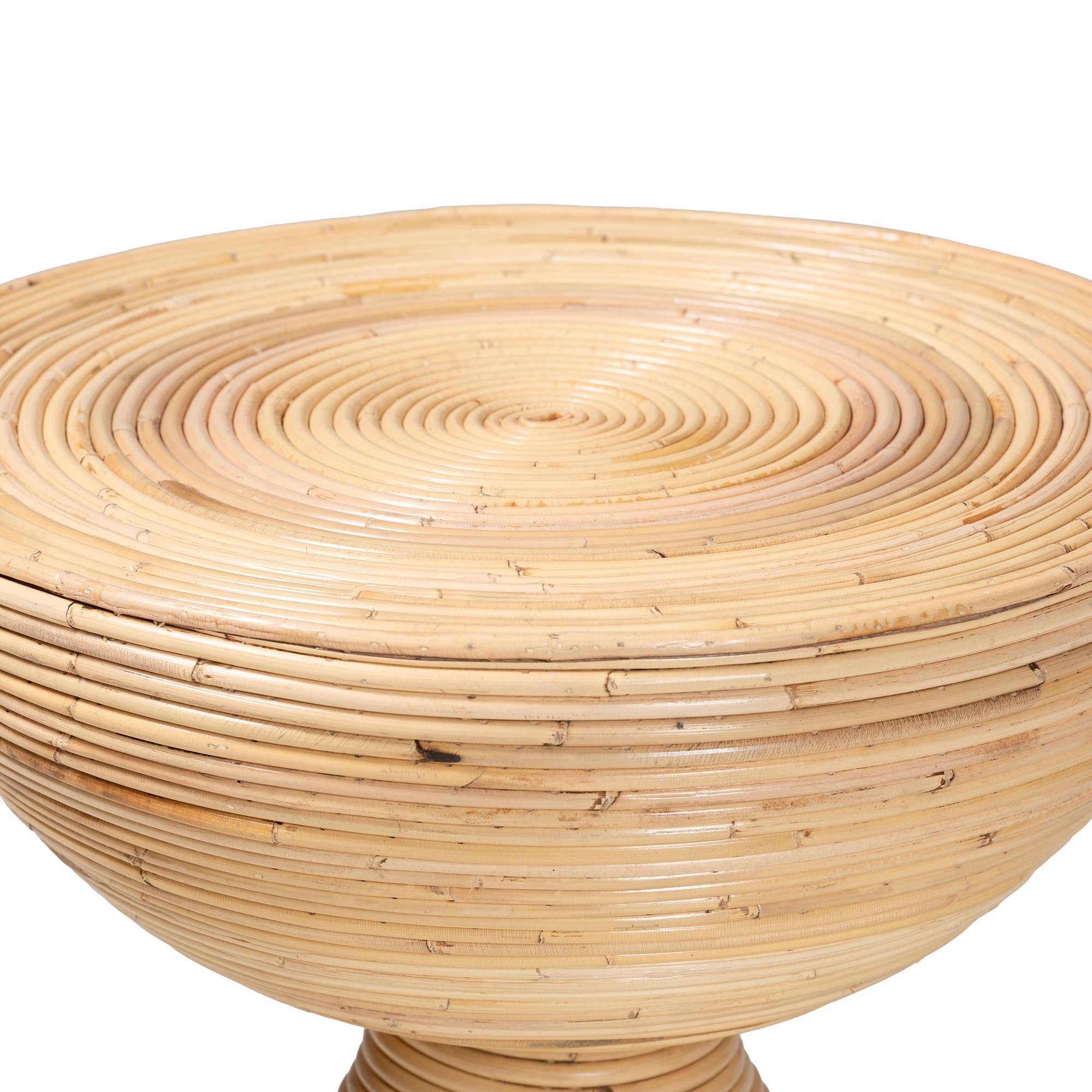 Bali & Pari Brookwood Rattan End Table