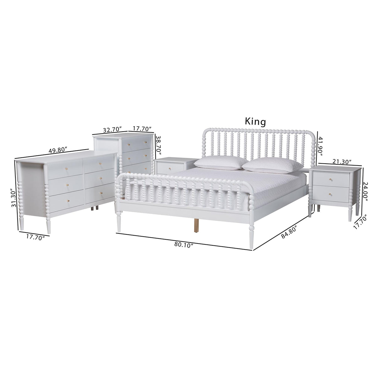 Lucera 5-Piece Bedroom Set