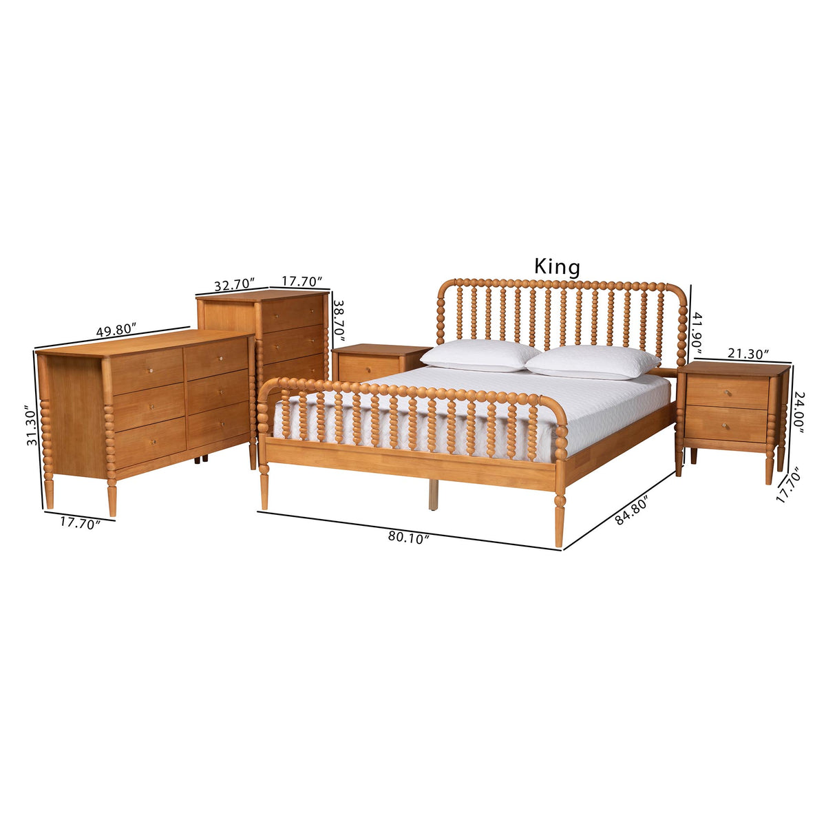 Lucera 5-Piece Bedroom Set