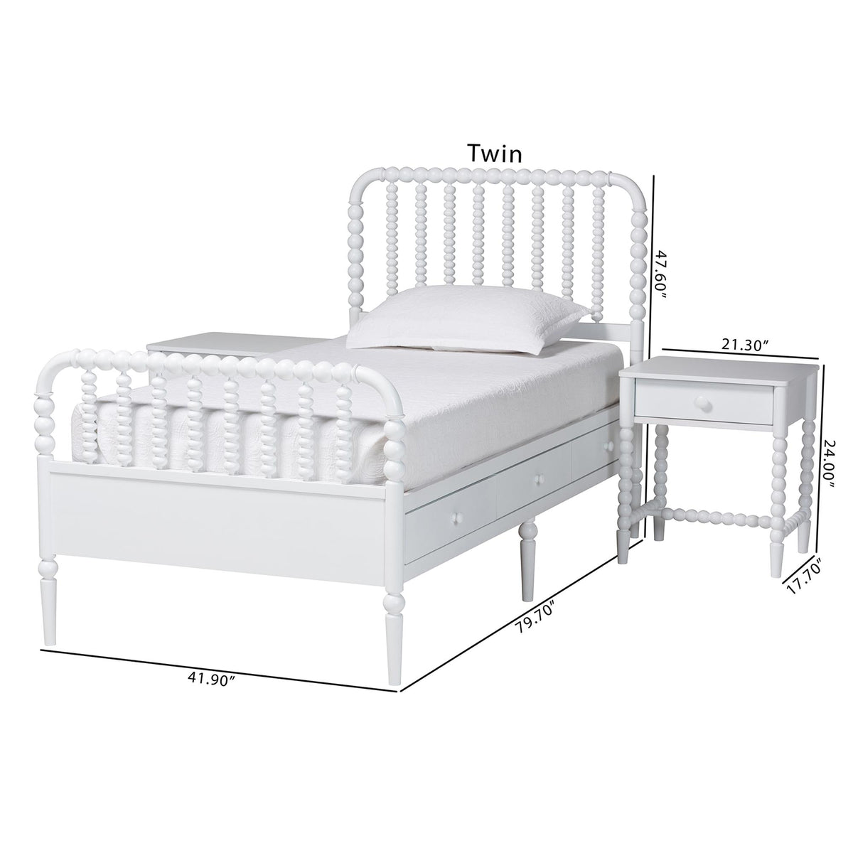 Lucera 3-Piece Bedroom Set