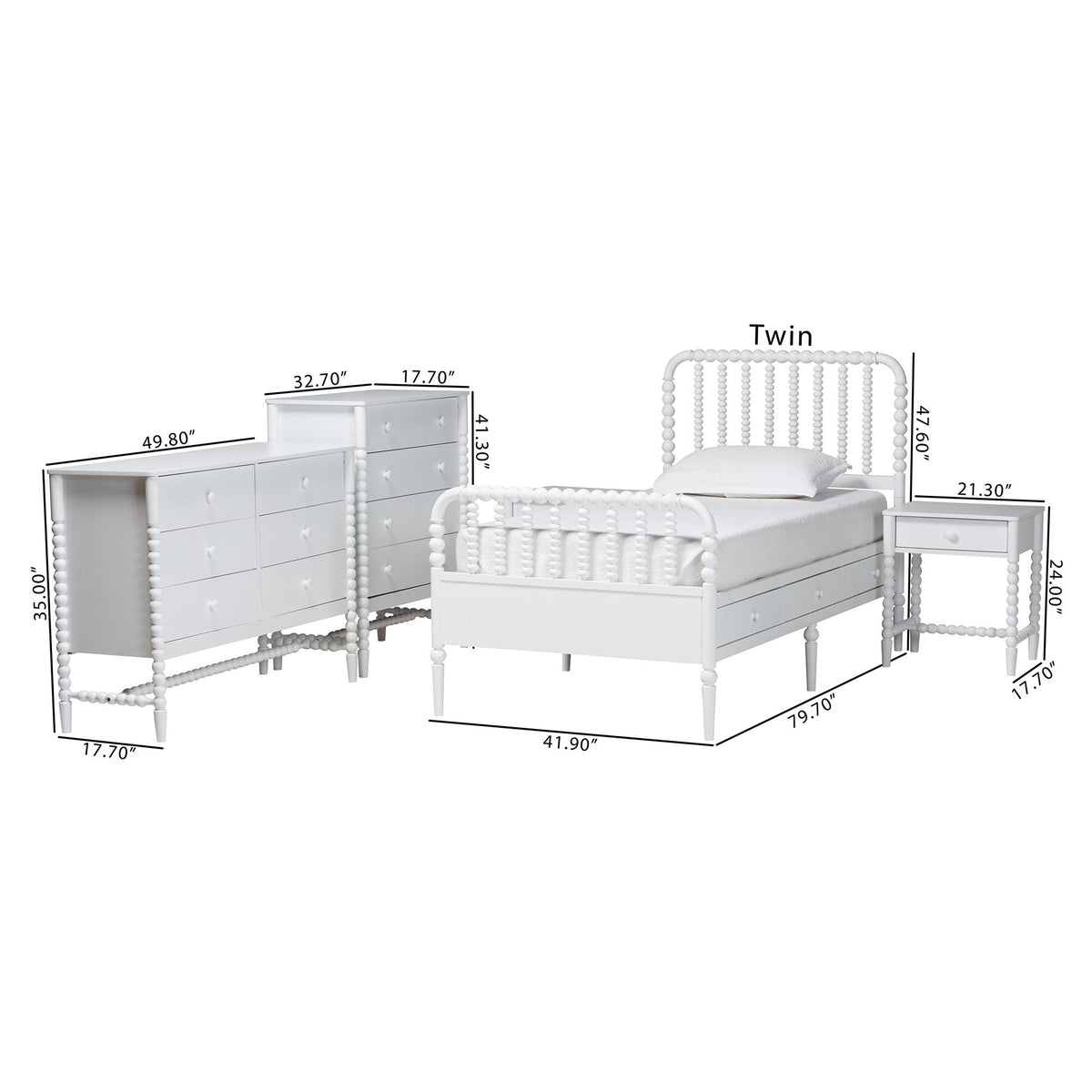 Lucera 5-Piece Bedroom Set