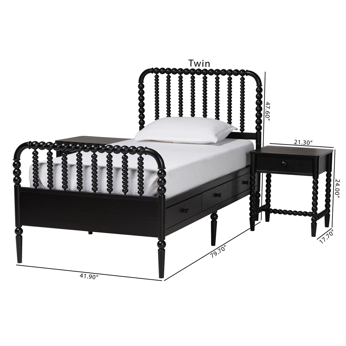 Lucera 3-Piece Bedroom Set