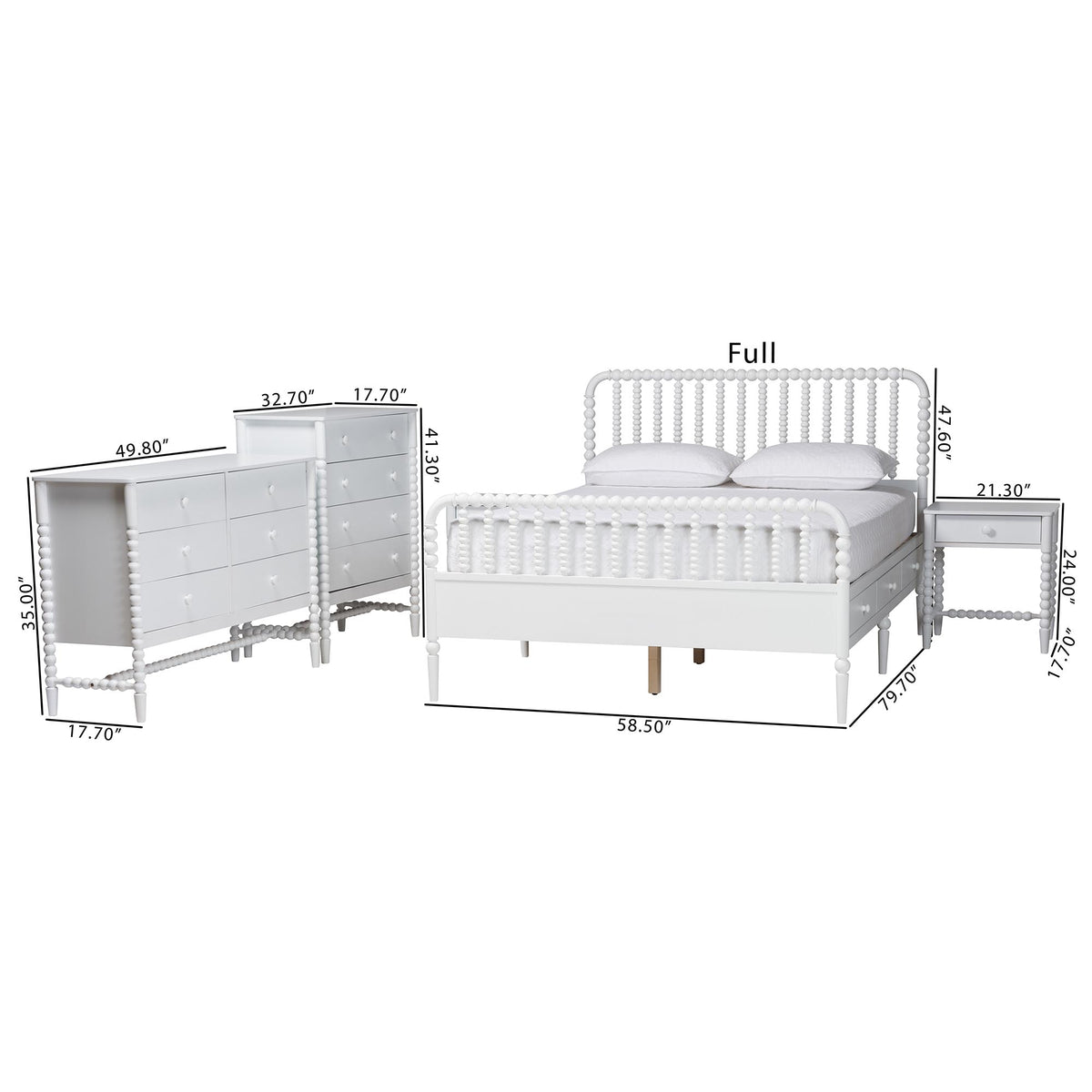 Lucera 5-Piece Bedroom Set