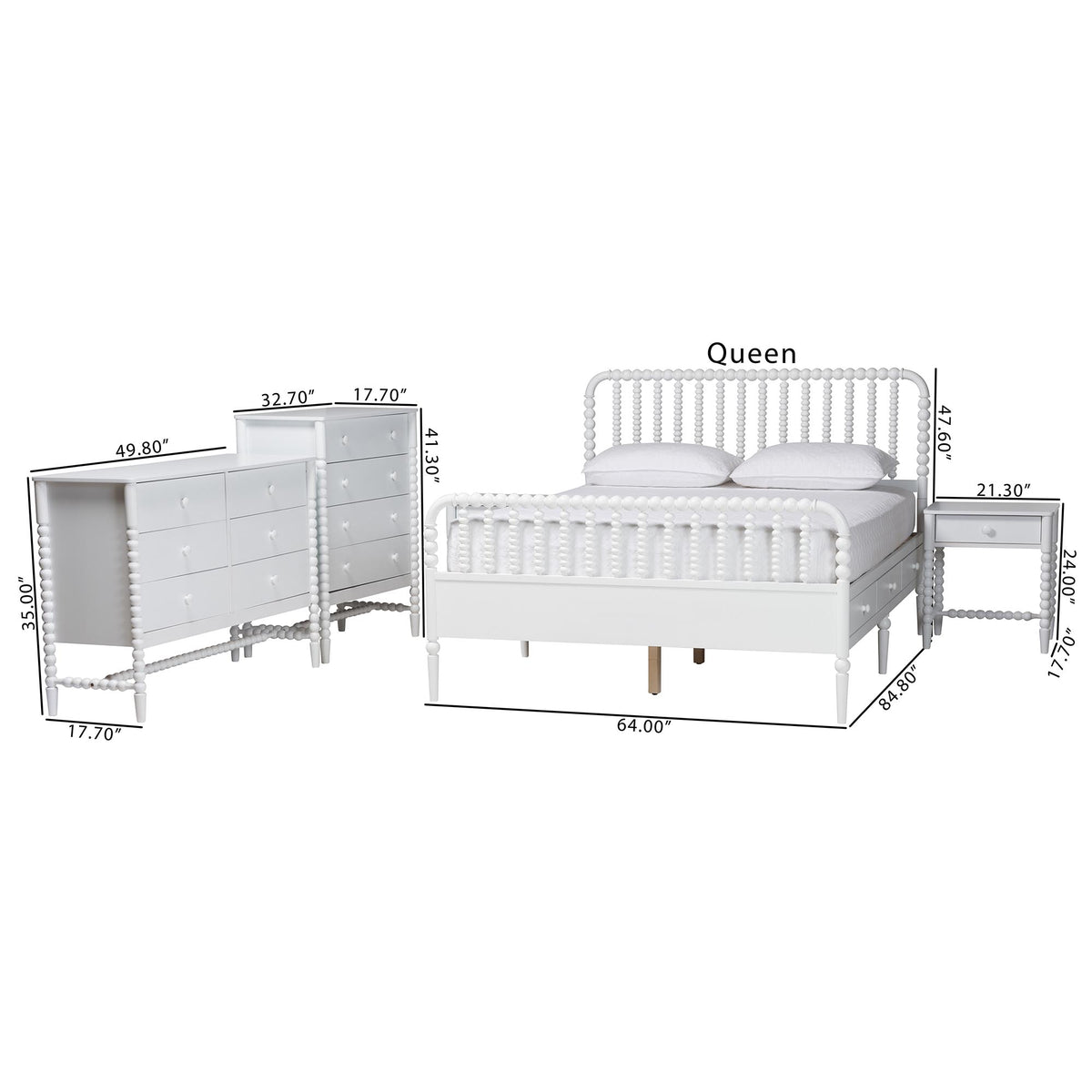 Lucera 5-Piece Bedroom Set