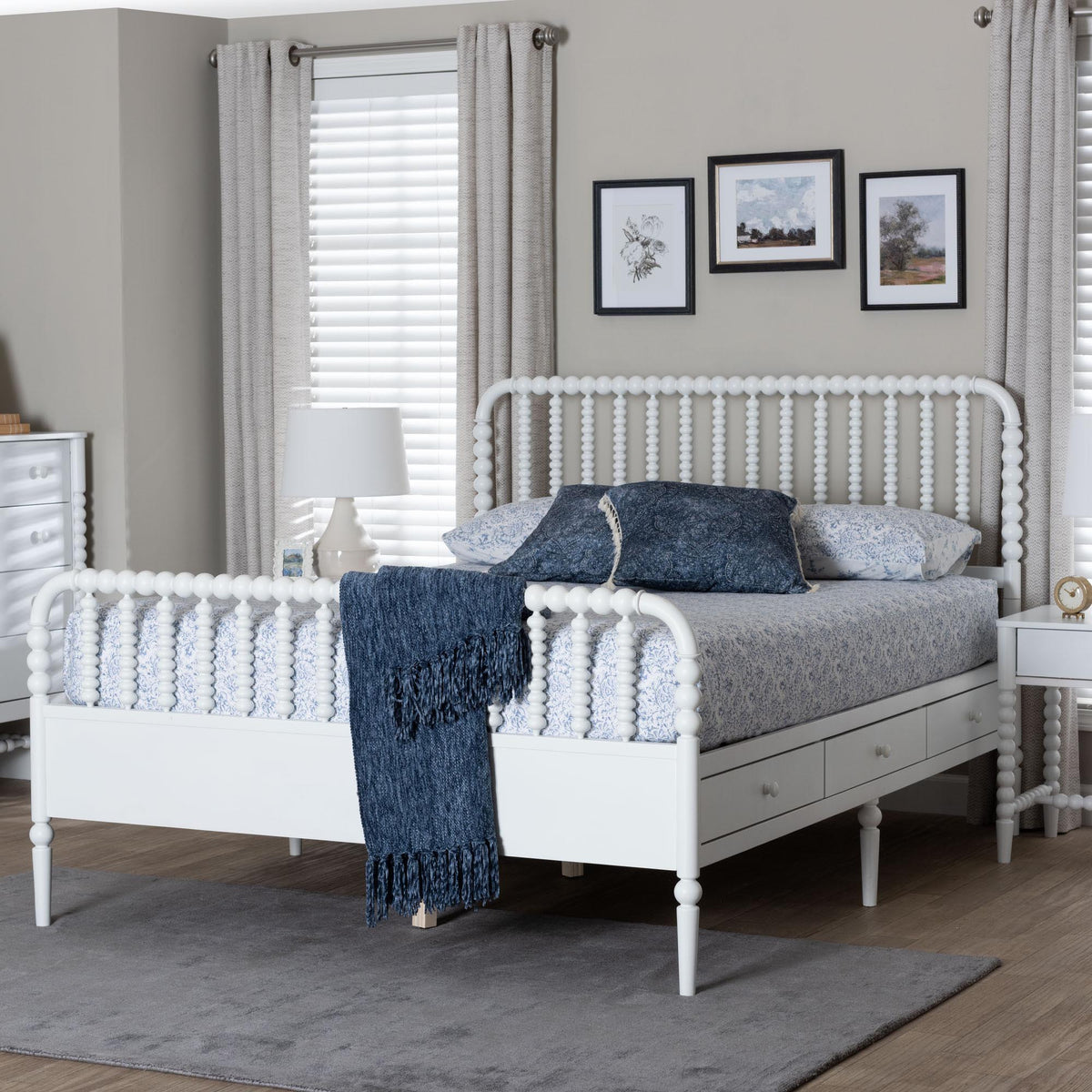 Lucera 6-Drawer Platform Bed