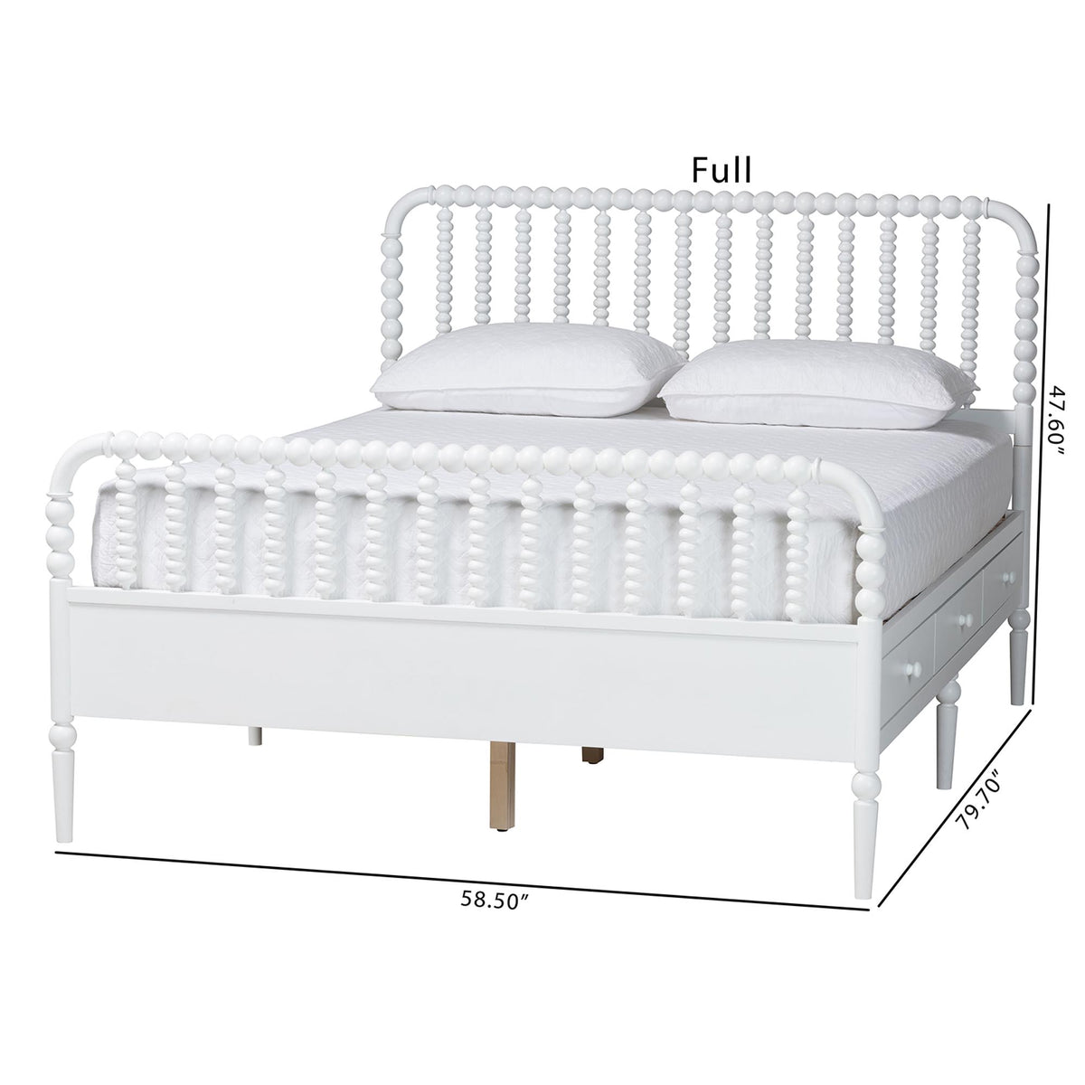 Lucera 6-Drawer Platform Bed