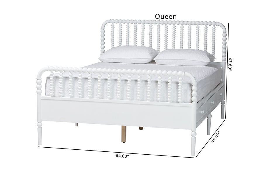 Lucera 6-Drawer Platform Bed